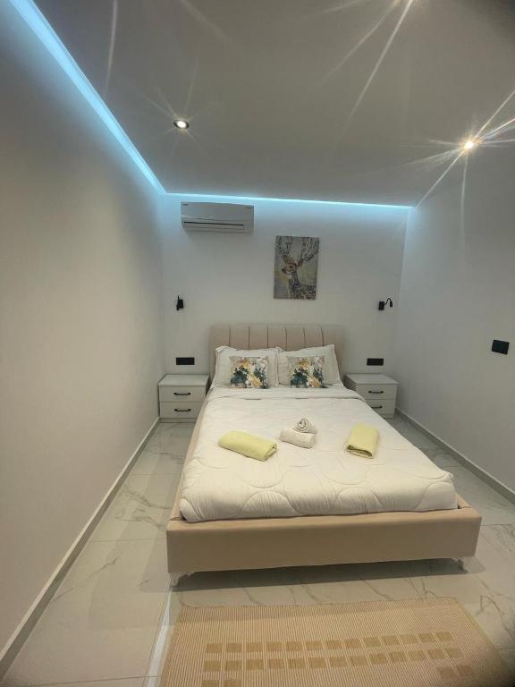 Postel nebo postele na pokoji v ubytování House Pollo