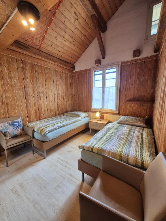 Postel nebo postele na pokoji v ubytování Apartment Navah