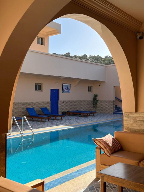 Bazén v ubytování Tasra Surf Paradise, Imsouane nebo v jeho okolí