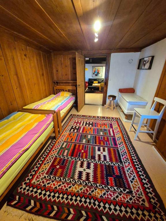 Postel nebo postele na pokoji v ubytování Apartments Saba & Jona