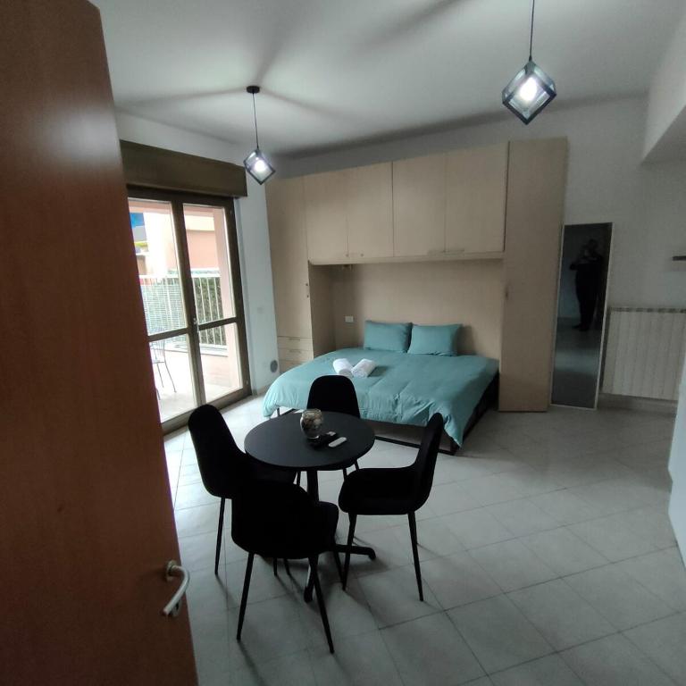 Posezení v ubytování Apartment with a Relaxing Garden