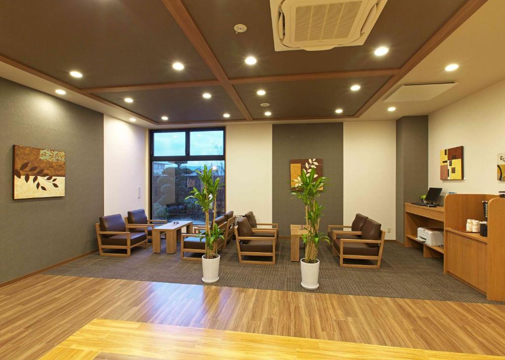 Posezení v ubytování Hotel Route-Inn Sabae -Kokudou 8 Gou-