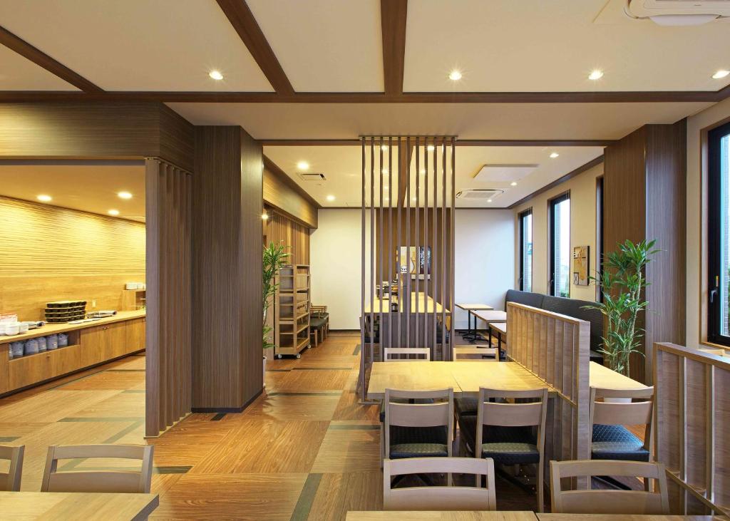Posezení v ubytování Hotel Route-Inn Sabae -Kokudou 8 Gou-