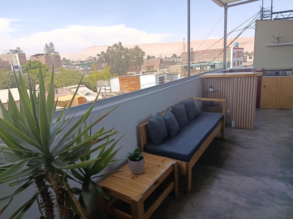 Μπαλκόνι ή βεράντα στο Estancia Acogedora en Tacna