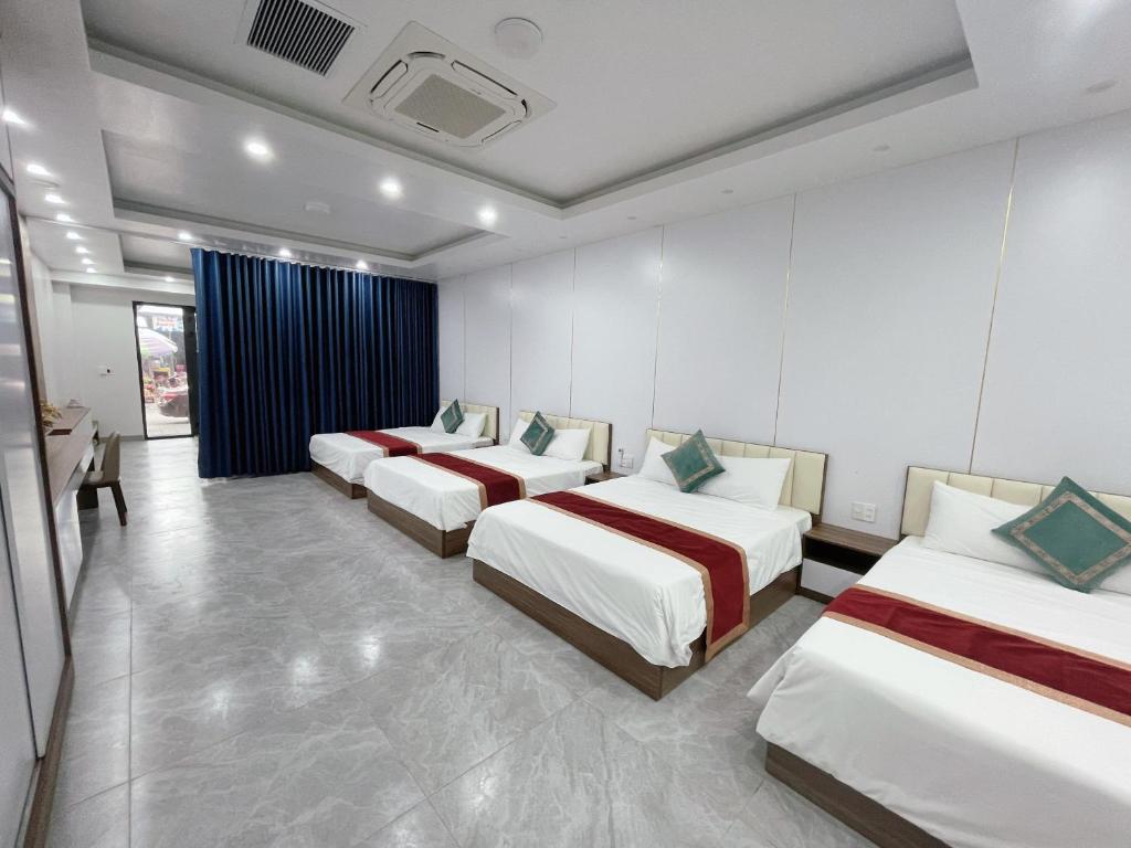 Postel nebo postele na pokoji v ubytování Trung Đức Homestay