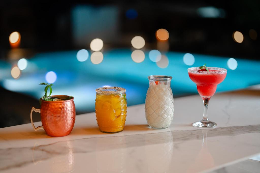 Nápoje v ubytování Hotel Fiesta