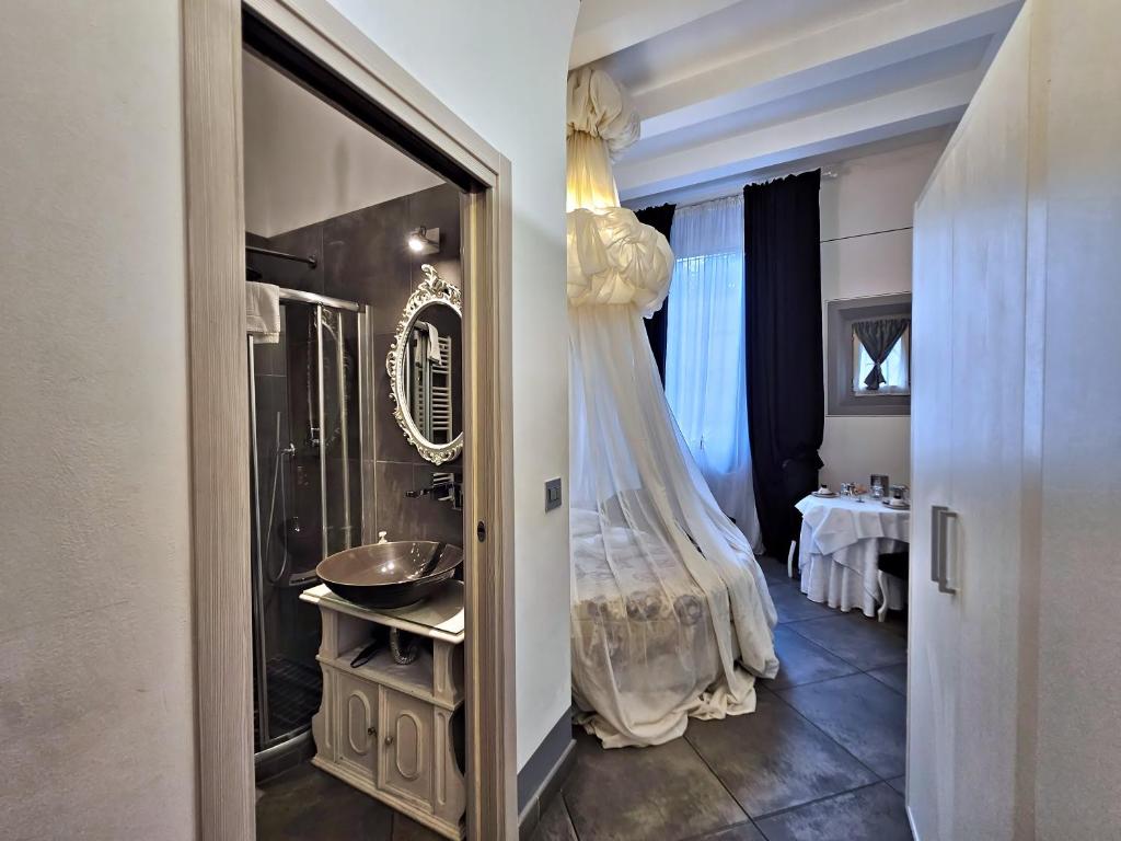 Posteľ alebo postele v izbe v ubytovaní AB Suite Bohèmien B&B