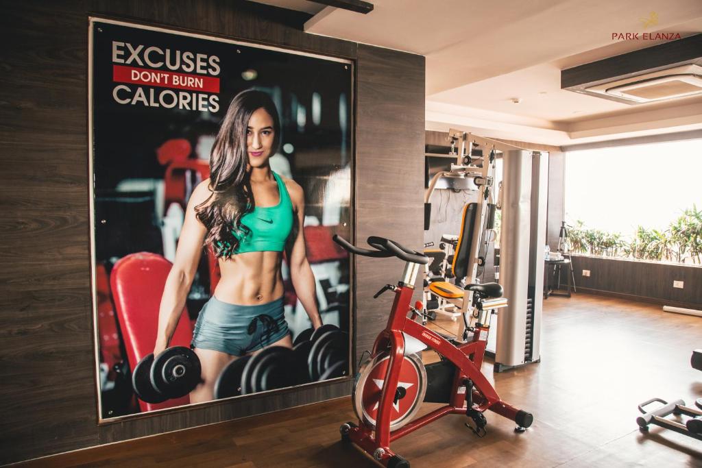 Fitness centrum a/nebo fitness zařízení v ubytování Hotel Park Elanza Chennai