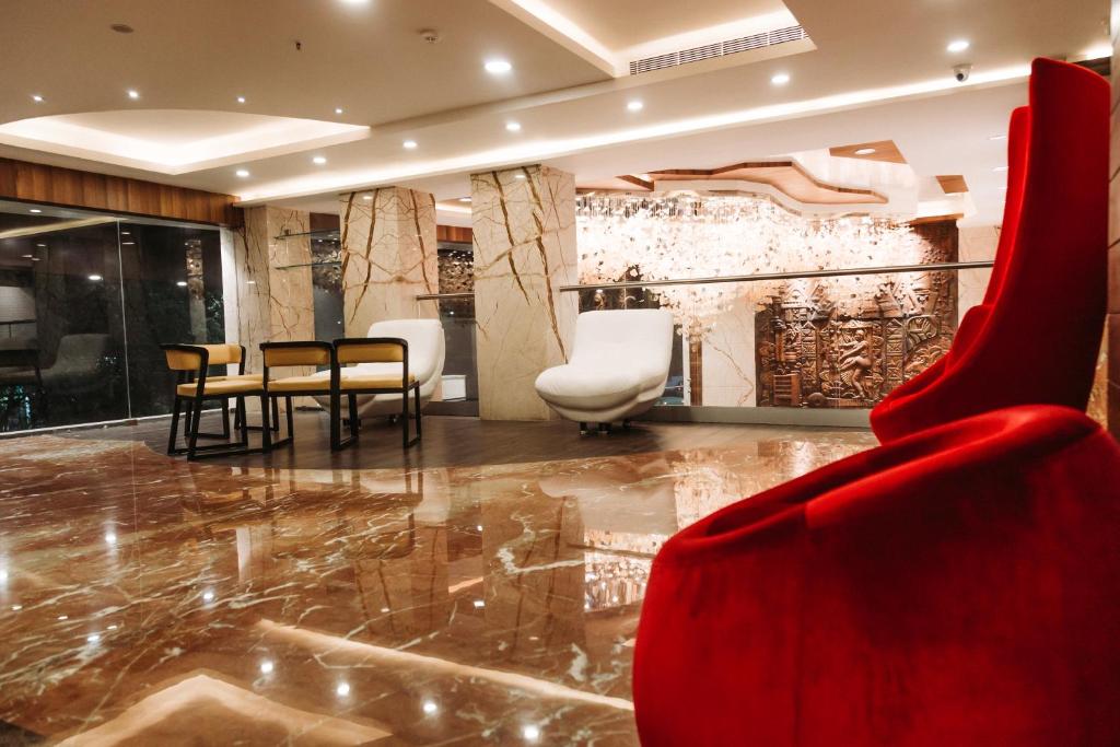 Posezení v ubytování Hotel Park Elanza Chennai