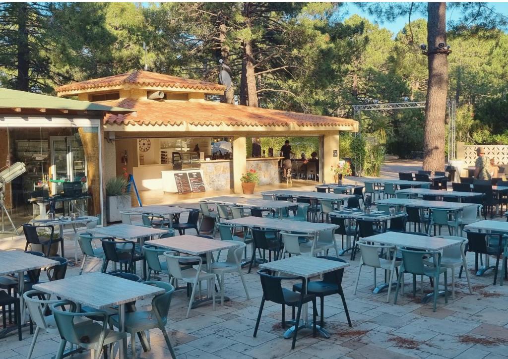 Restaurace v ubytování Camping Mulinacciu