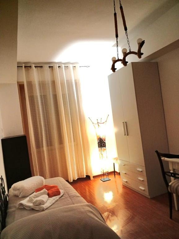 Postel nebo postele na pokoji v ubytování Trieste apartment