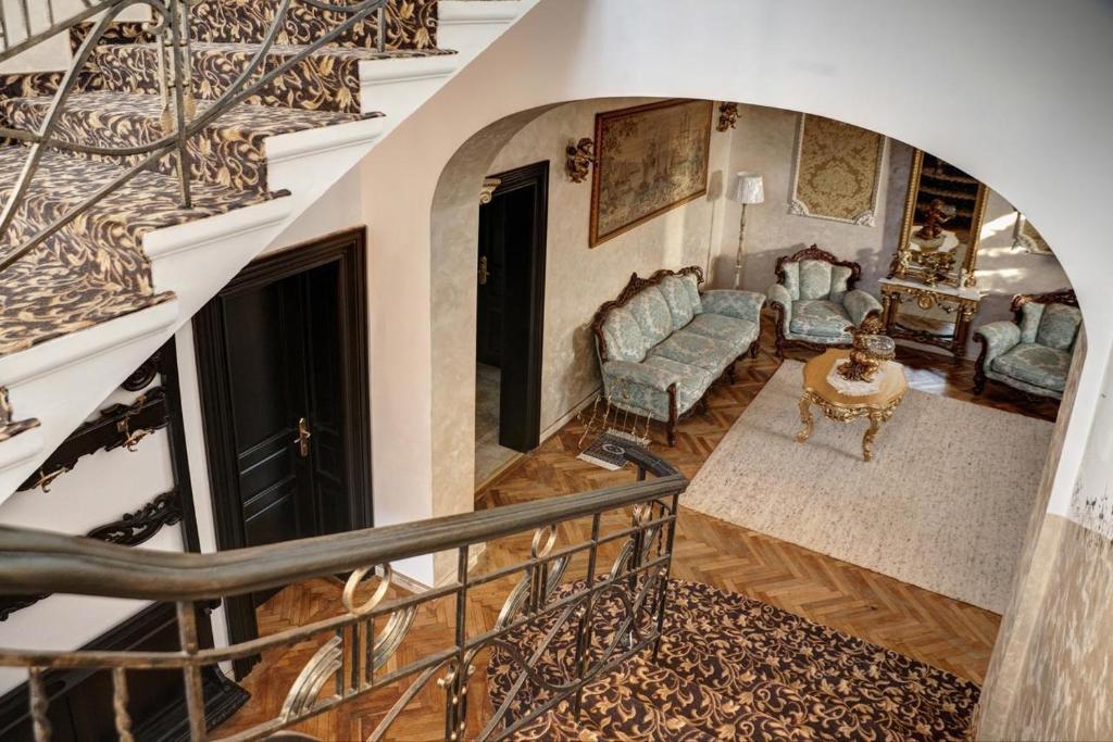 O zonă de relaxare la Hotel Boutique ANEMONA