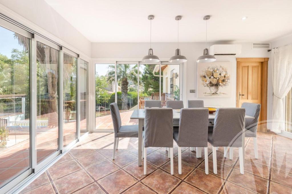Balkón nebo terasa v ubytování La Manga Club Resort - Individual Villa 439