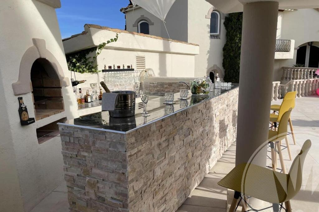 Balkón nebo terasa v ubytování La Manga Club Resort - Individual Villa 592