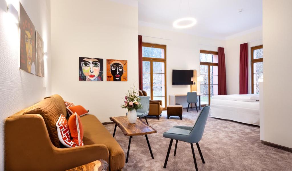 Posezení v ubytování Kim Hotel Im Park