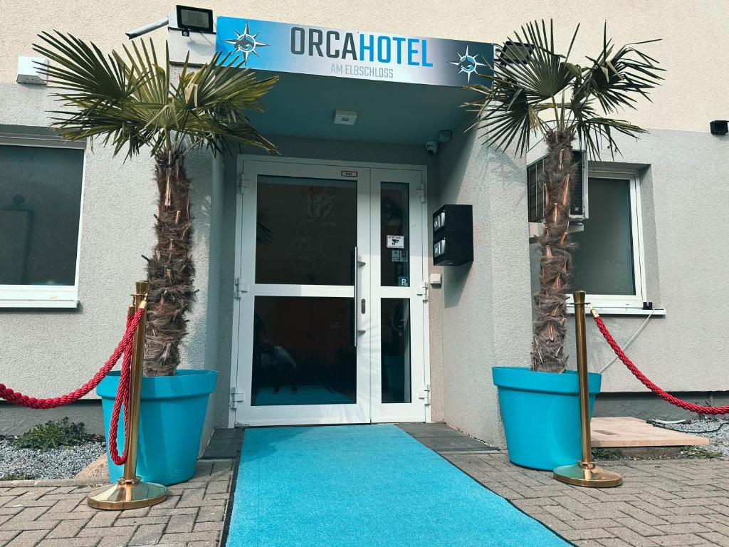 Exteriér nebo vchod ubytování ORCA Hotel am Elbschloss