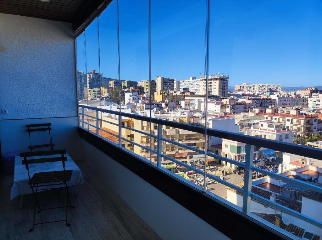 Balkón alebo terasa v ubytovaní Lightbooking La Nogalera Torremolinos