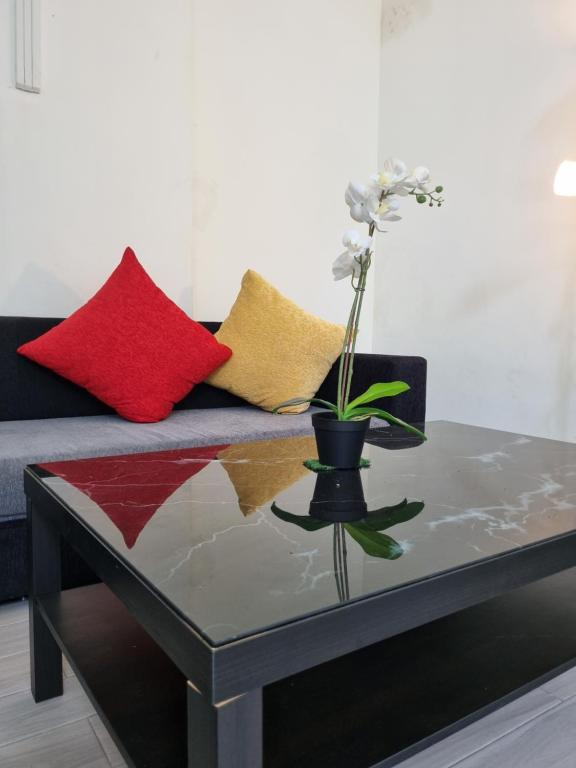 Posezení v ubytování Aura Residence