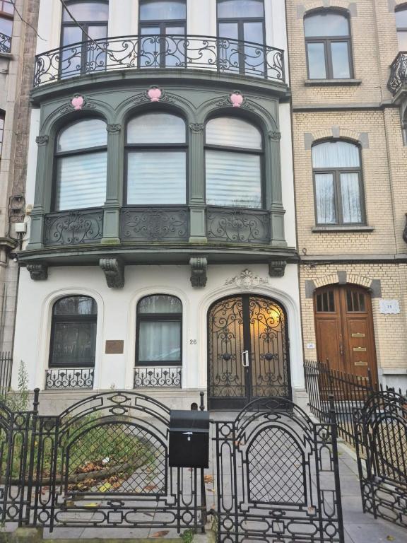 Budova, kde se vila nachází