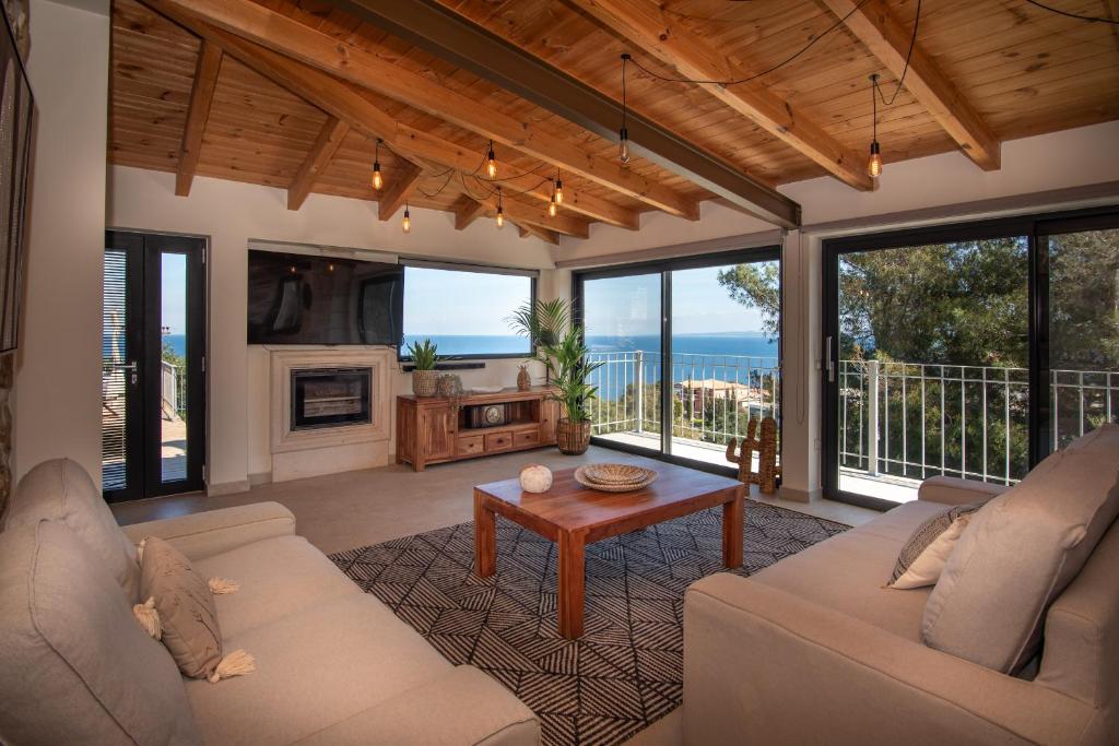 Peisaj natural din apropierea acestei case de vacanță