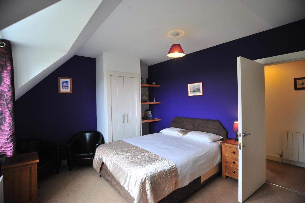 Postel nebo postele na pokoji v ubytování Beinn Edra House B&B