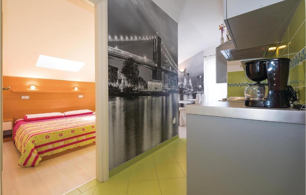 Kuchyň nebo kuchyňský kout v ubytování Apartment Augusta Senoe Iv