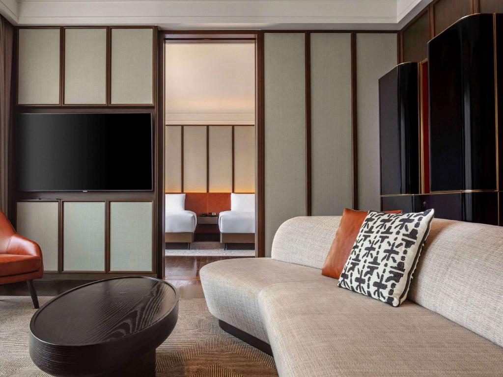 Fairmont Singapore的休息区
