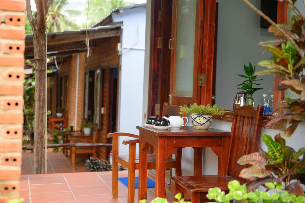 Zahrada ubytování Thanh Khoi Bungalow - Free Airport Pick Up