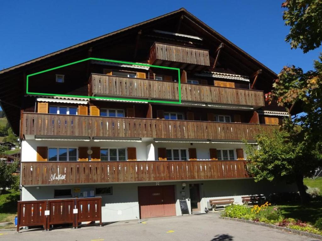 Budova, kde se apartmán nachází