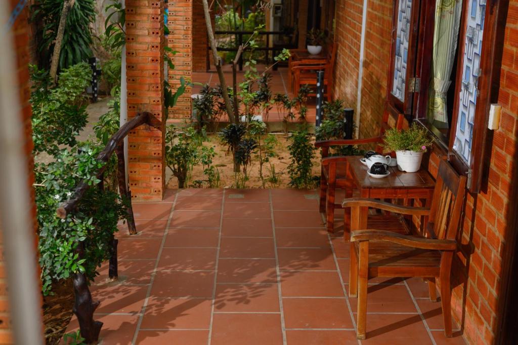 Zahrada ubytování Thanh Khoi Bungalow - Free Airport Pick Up