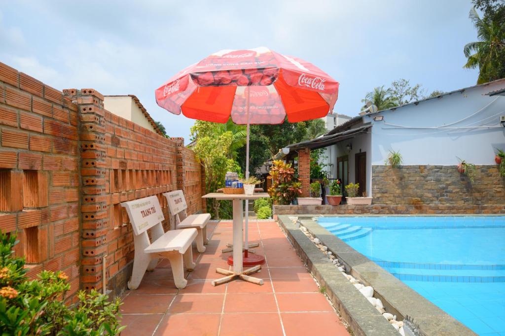 Bazén v ubytování Thanh Khoi Bungalow - Free Airport Pick Up nebo v jeho okolí