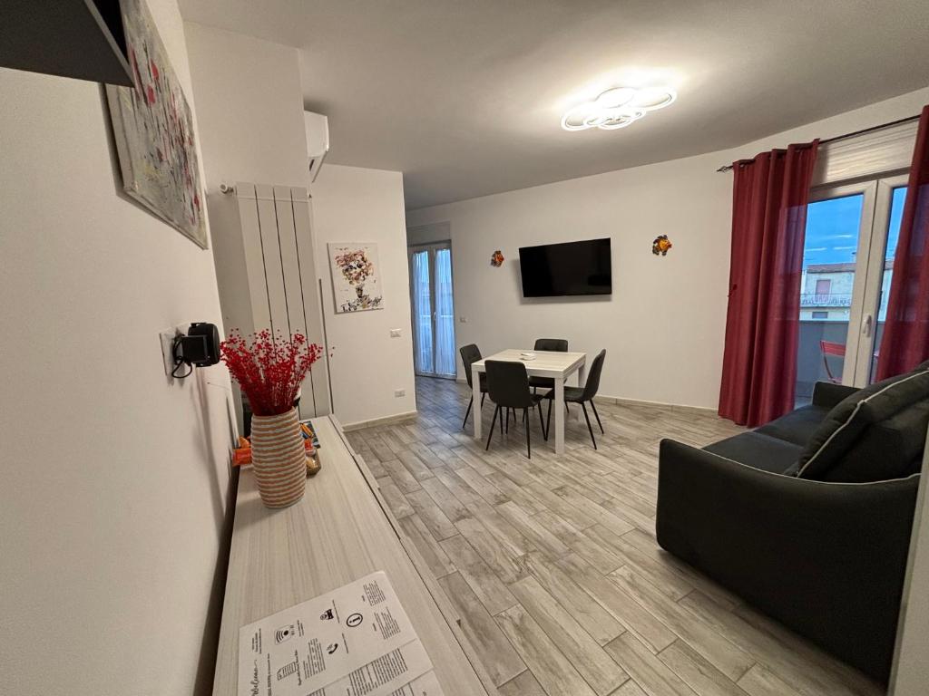 TV a/nebo společenská místnost v ubytování Casa Larry