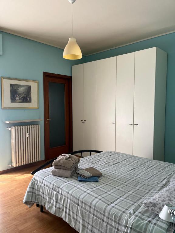 Postel nebo postele na pokoji v ubytování Boutique Affittacamere Attico In Centro