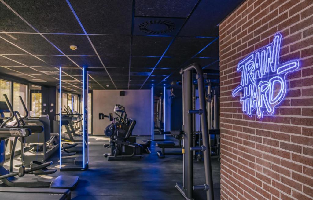 Fitness centrum a/nebo fitness zařízení v ubytování BLAU Student Housing - Students Only