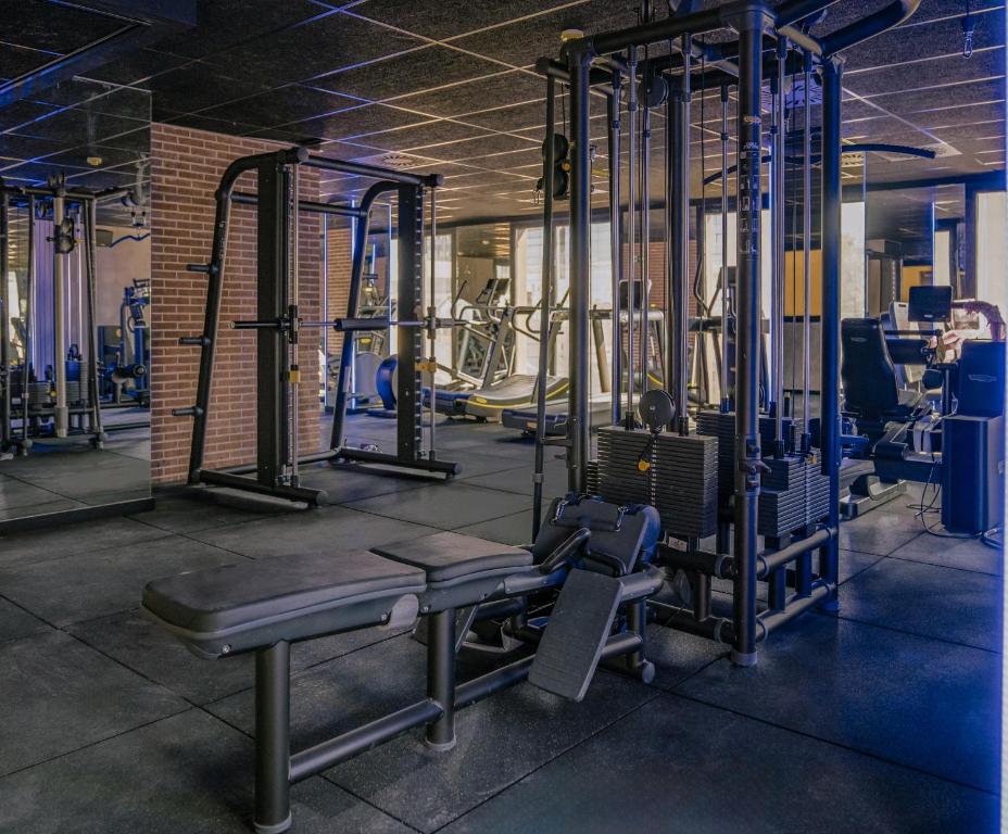 Fitness centrum a/nebo fitness zařízení v ubytování BLAU Student Housing - Students Only