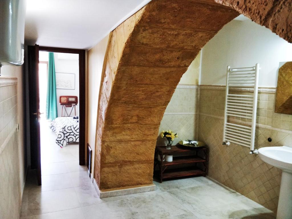 Koupelna v ubytování Kalos Rooms