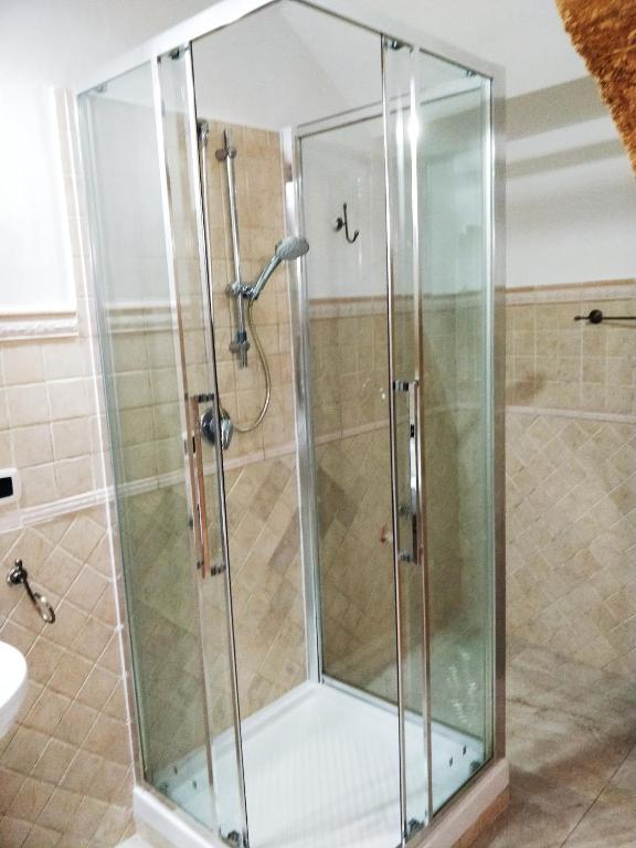 Koupelna v ubytování Kalos Rooms