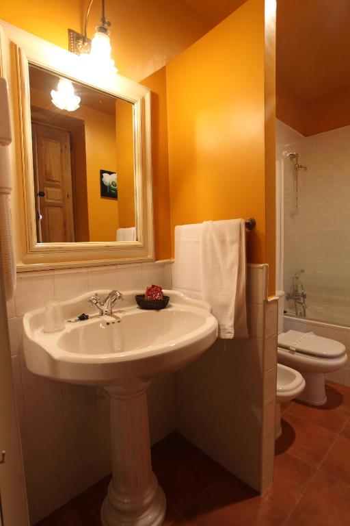 A bathroom at Posada Villa Maria
