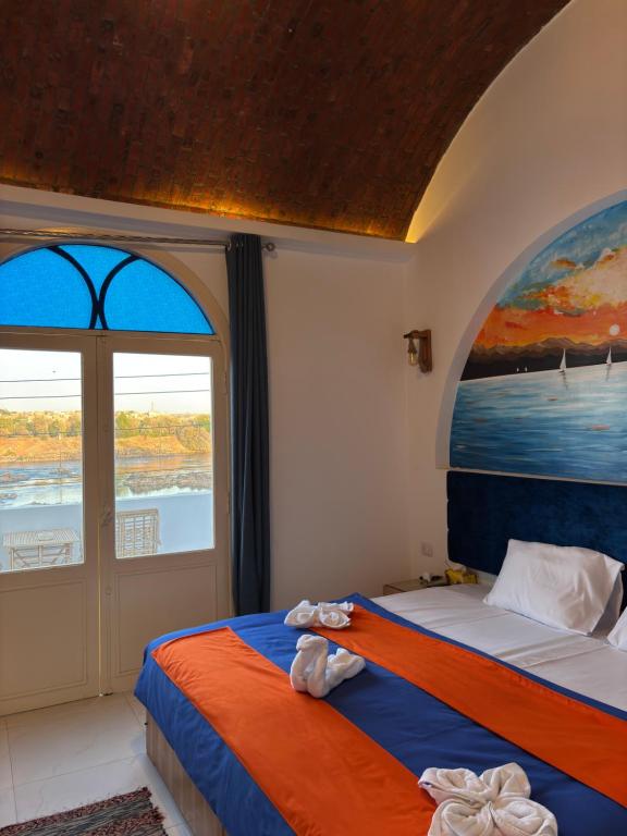 Postel nebo postele na pokoji v ubytování JAREEDY Guest house