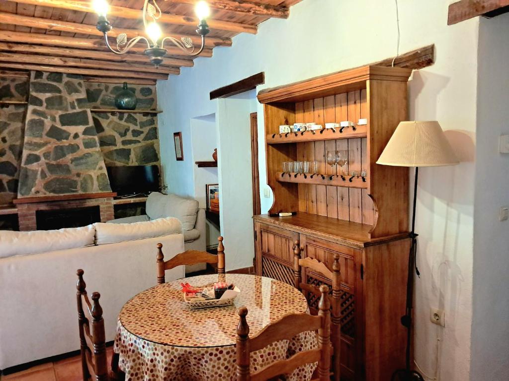 Zona de estar de El Jiniebro Turismo Rural