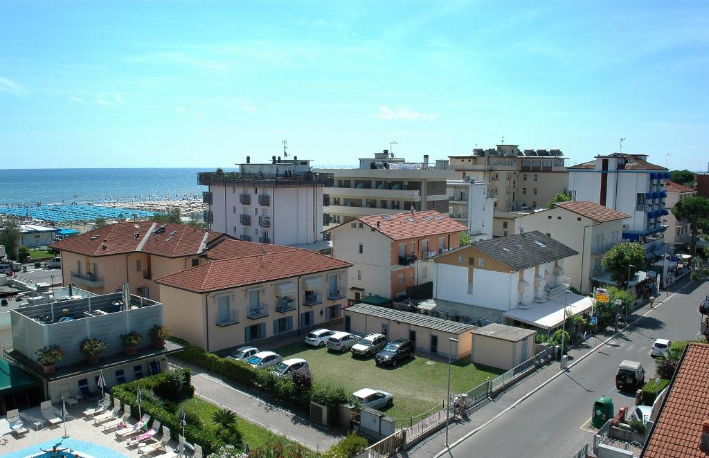Nespecifikovaný výhled na moře nebo výhled na moře při pohledu z hotelu