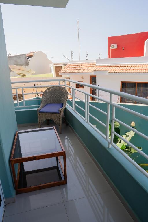 Balkón nebo terasa v ubytování Praia Guest House