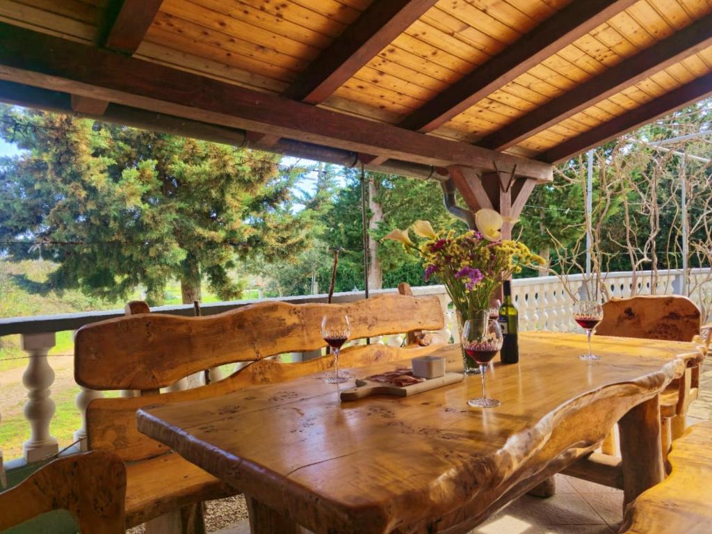 Κήπος έξω από το Green oasis Tajči