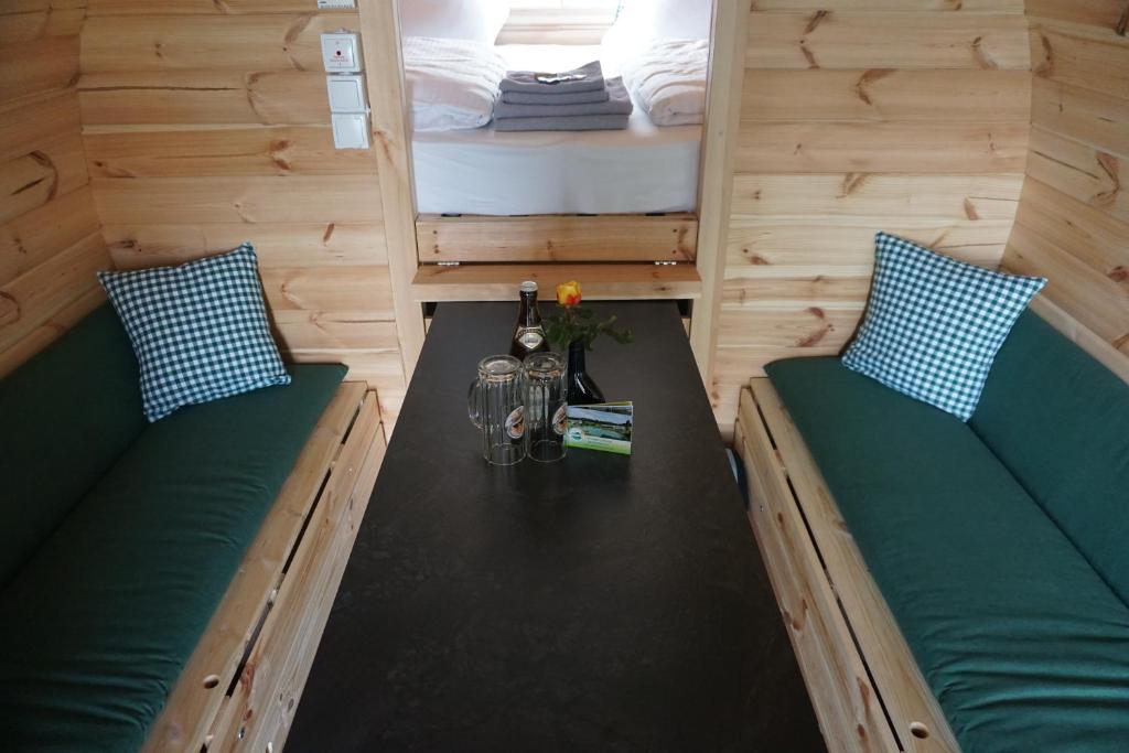 Posezení v ubytování Terrassen-Camping am Richterbichl