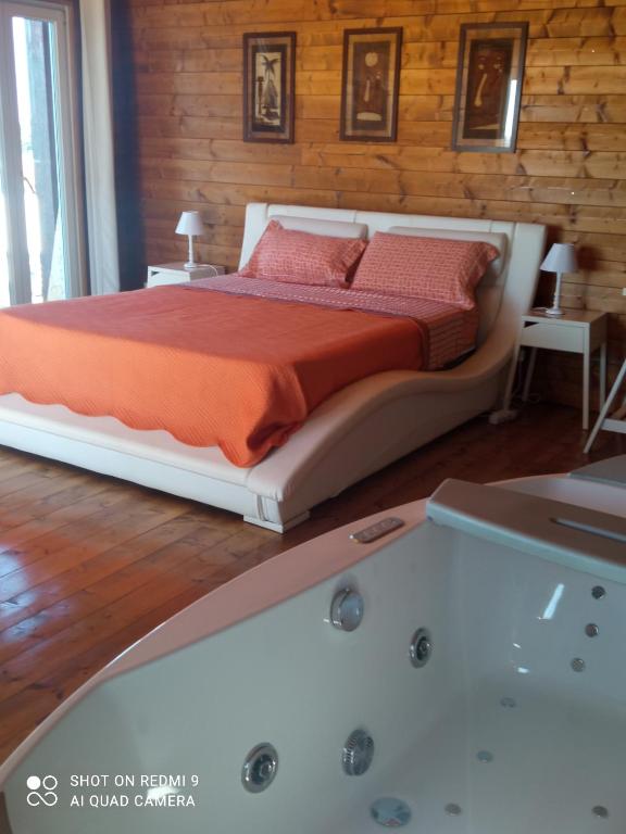 Postel nebo postele na pokoji v ubytování Casa Carmen