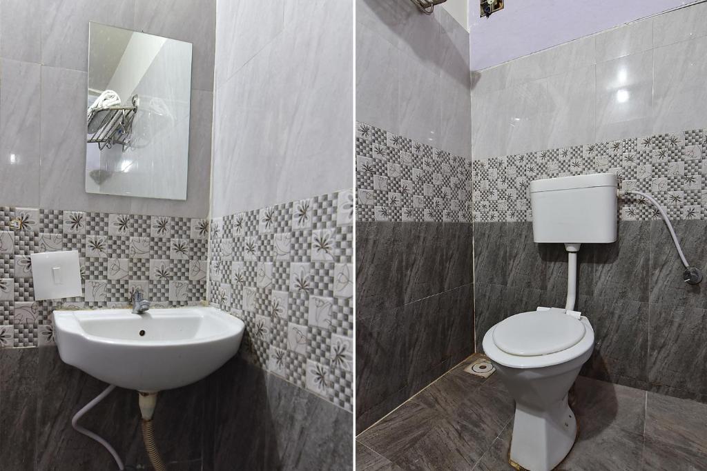 Koupelna v ubytování FabExpress Relax Inn - Nr Sarkhej - Gandhinagar Highway