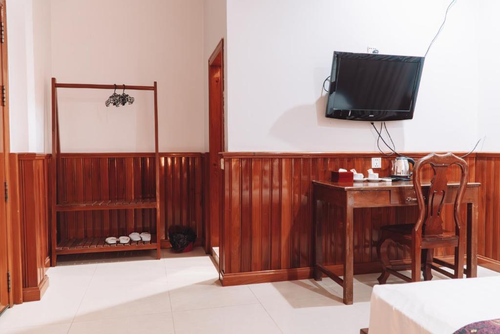 TV a/nebo společenská místnost v ubytování MONY SOKSAN Residence