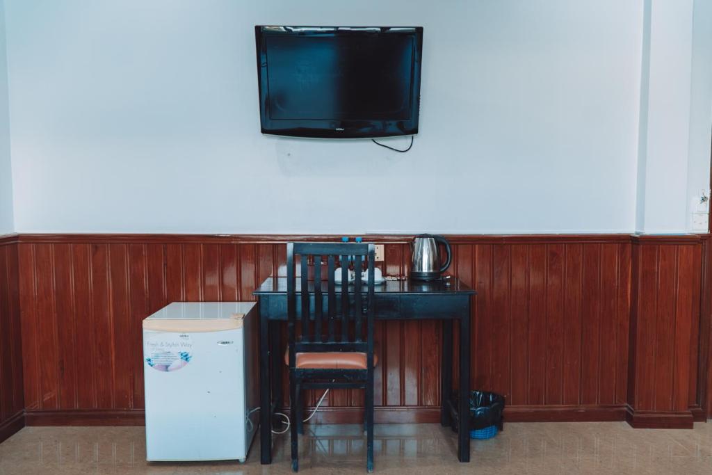 TV a/nebo společenská místnost v ubytování MONY SOKSAN Residence