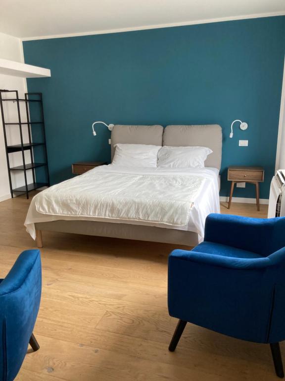 Postel nebo postele na pokoji v ubytování Casa di Mirea