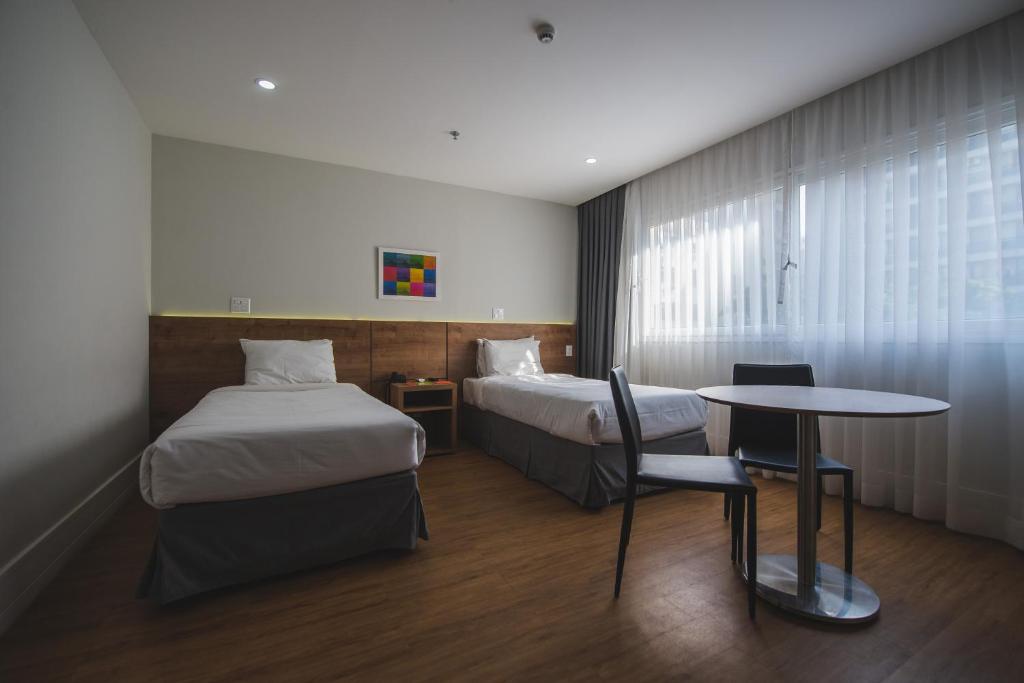 B&B HOTEL Rio Copacabana Forte - デラックス ツインルーム